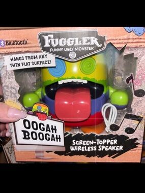 Fuggler Oogah Boogah Bluetooth Screen-Topper Wireless Speaker - Multicolor